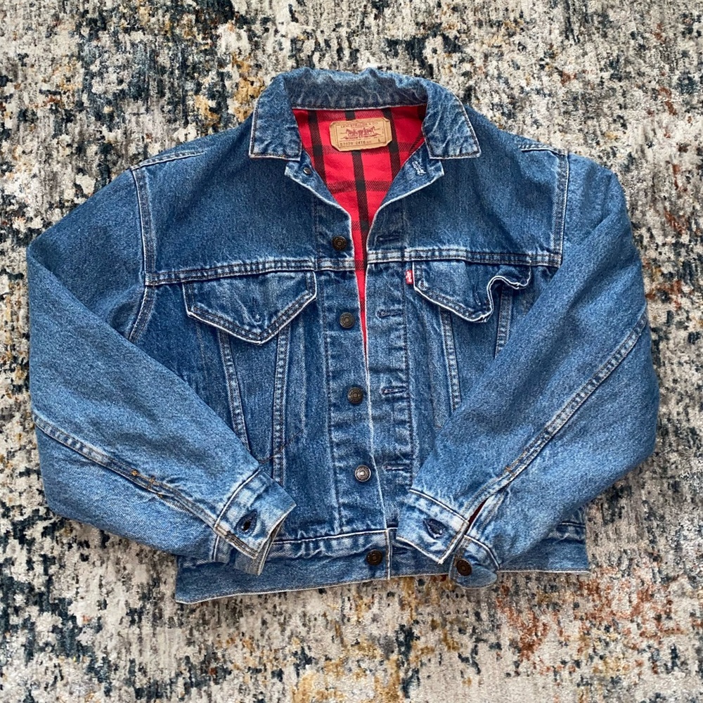 Vintage Levi’s Cropped Jean Jacket Large